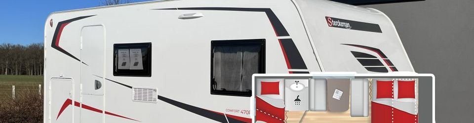 Obytný karavan Sterckeman EASY Comfort 470PE - KLIMA 4